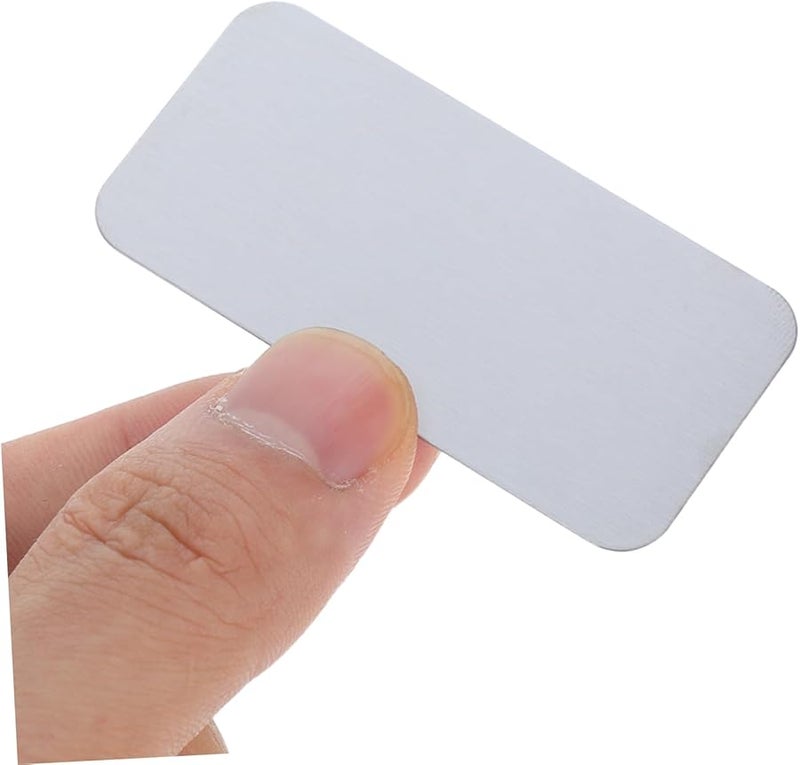 POPETPOP 24 Pcs Metal Plates Adhesive Backing for Phone Car Mount Wall Holder Cases - Image 4